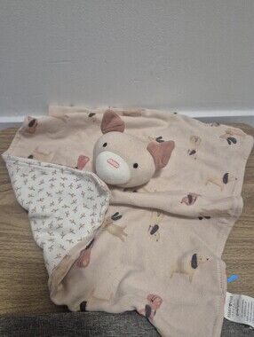 *5/$25* Rabbit + Bear Lovey Pink Pig